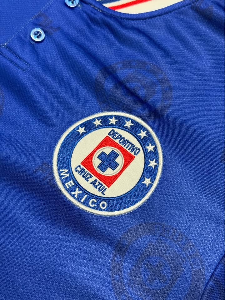 Cruz Azul 98-99 Home Kit Long Sleeve - Size L - photo 2