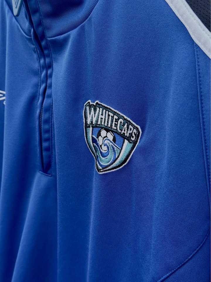 Vancouver Whitecaps Quarter Zip Early 2000s | Size S | 8.5/10 - photo 4