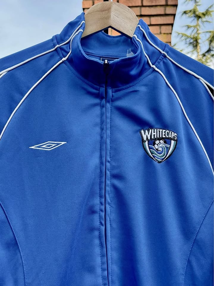 Vancouver Whitecaps Early 2000s Zip-Up Sweatshirt | Size M