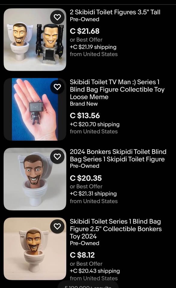 2 Skibidi Toilet Figures - photo 2