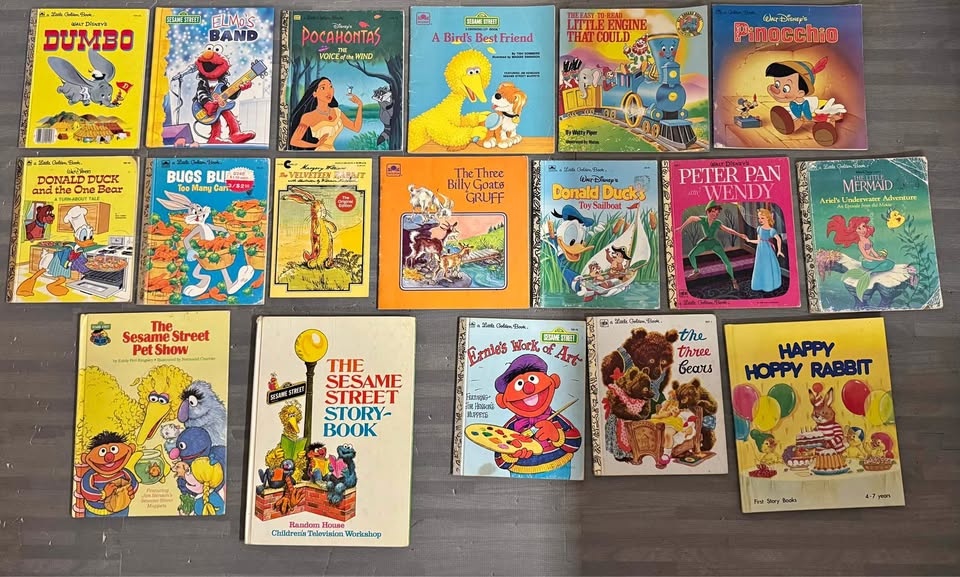 Vintage kids books