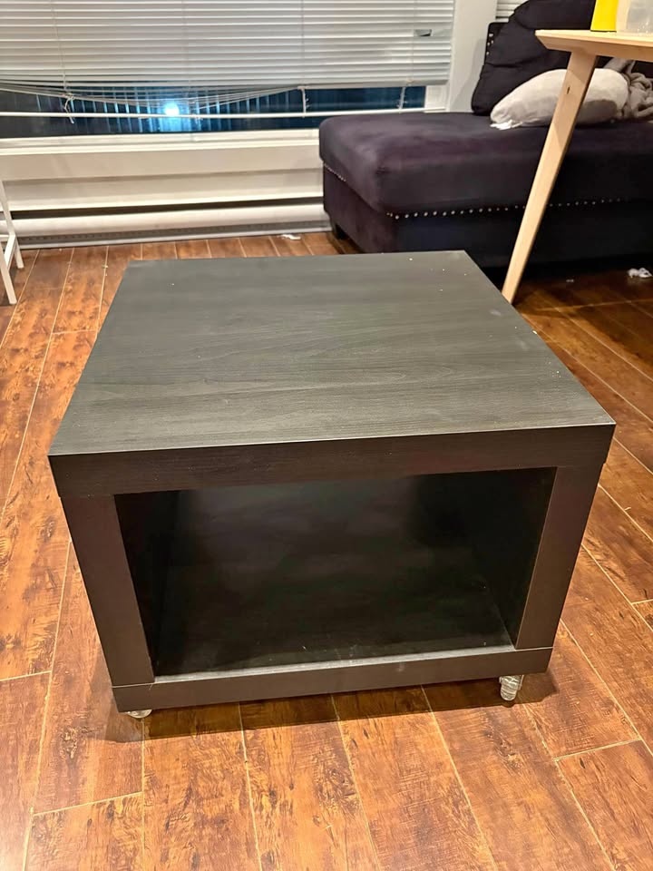 Ikea LACK Side Table w/ Wheels