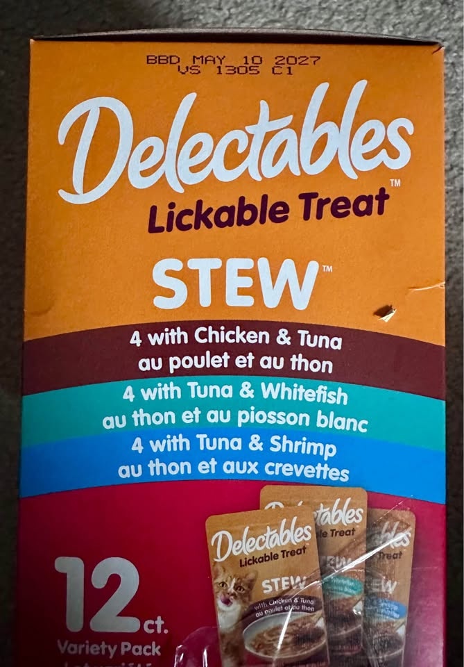 Brand new Delectables lickable cat treat stew - photo 2