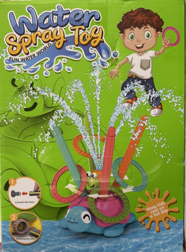 NEW - 4 in 1 Turtle Water Sprinkler for Kids - photo 3