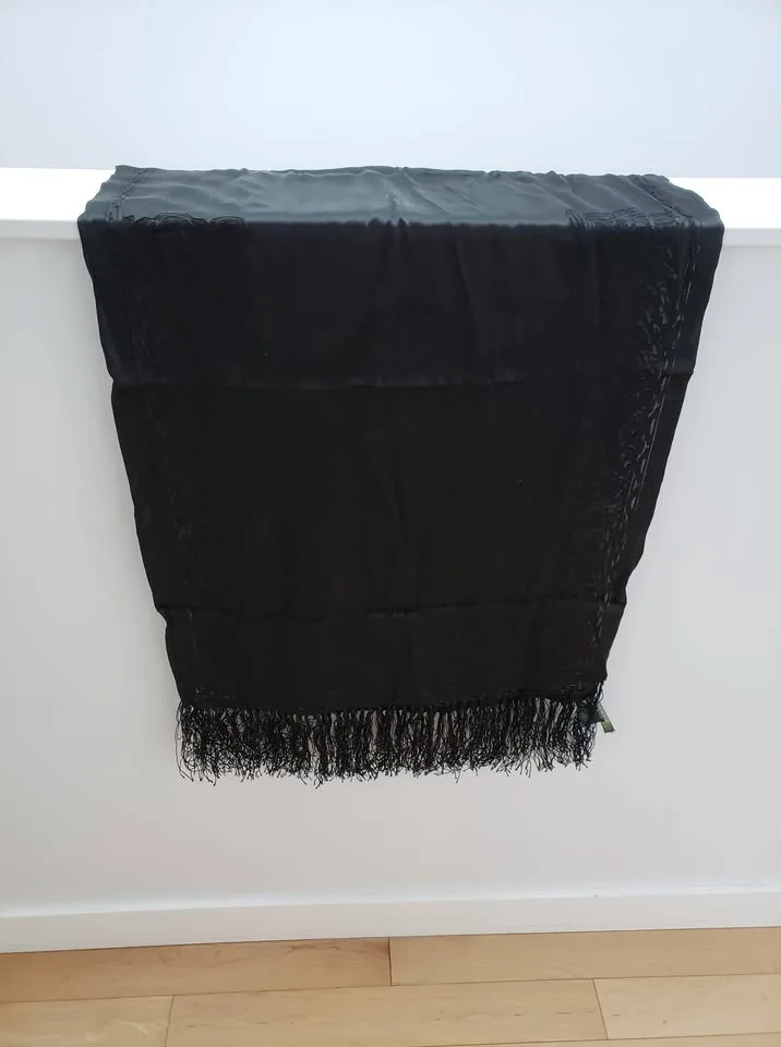 Ralph Lauren Fringe-Trim Floral Print Wrap/Scarf thumbnail