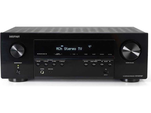 Denon AVR-S570BT 5.2-Channel AV Receiver