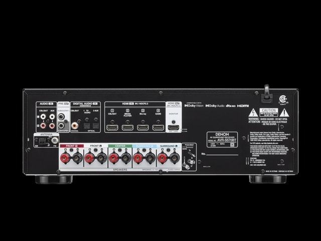 Denon AVR-S570BT 5.2-Channel AV Receiver - photo 2