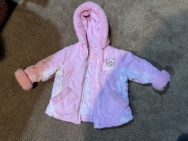 Girls Snowsuit - size 18 months