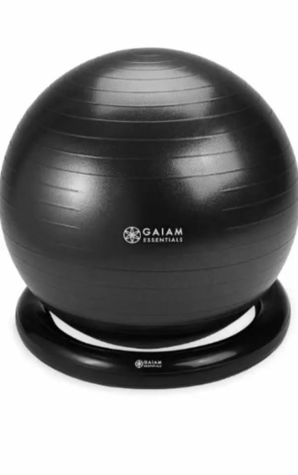Gaiam Essentials Balance Ball & Base Kit - photo 2