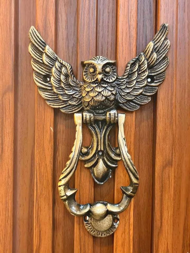New Owl Cast Iron Door Knocker