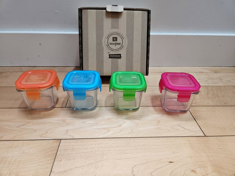 Brand New Wean Green Wean Cubes 4-Pack