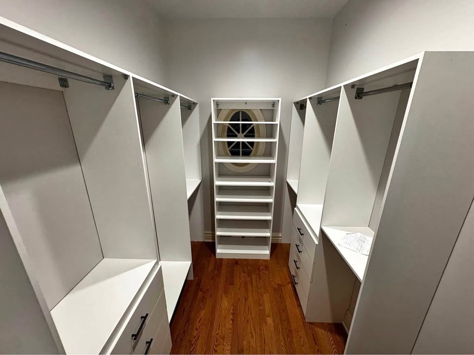 Closet Organizer for Walk-in or Reach-in Closets
