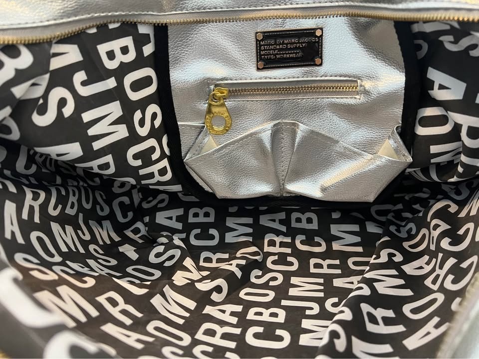 Marc by Marc Jacobs Standard Supply Tote - Metallic Silver - photo 2