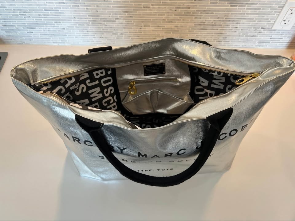 Marc by Marc Jacobs Standard Supply Tote - Metallic Silver - photo 5