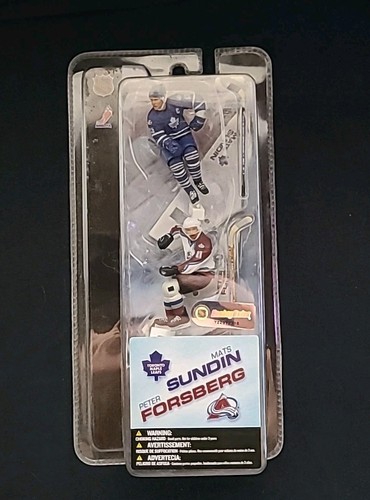 2003 McFarlane Toys Mats Sundin & Peter Forsberg NHL Figures