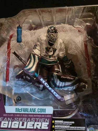 Jean-Sebastien Giguere W-Jersey Figure - McFarlane Anaheim Might - photo 2