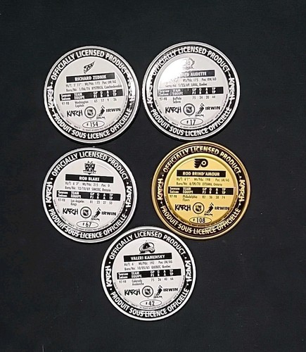 1997-98 Katch NHL Lot (4 Black, 1 Gold) - photo 2