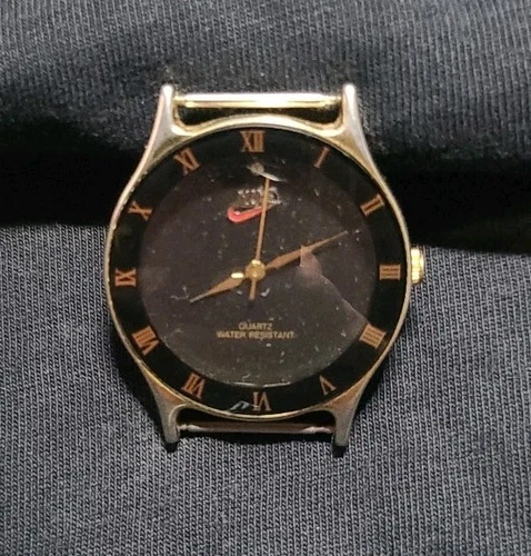 Vintage Nike Air Watch Women 26mm Gold Tone Mood Color Changing