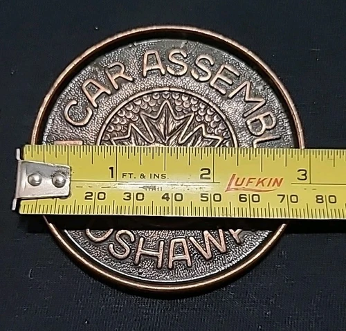 Vintage 1960s GM Oshawa Copper Ashtray - photo 3