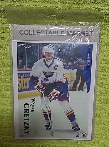 1996 Wayne Gretzky Magnet St Louis Blues NHL Hockey MIP NOS
