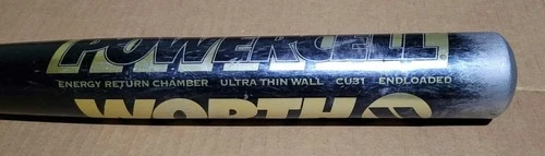 Worth Powercell Softball Bat 34in 31oz PC5E CU31 Small Dent - photo 4