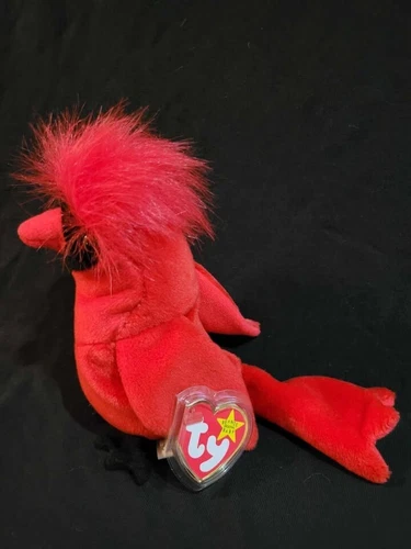 TY Beanie Baby Mac The Red Cardinal "TAG ERRORS" 1998/1999 Mint - photo 2