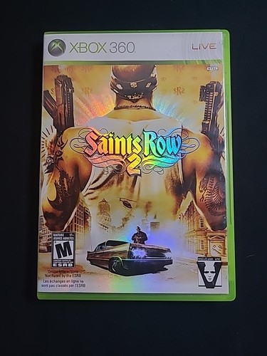 Saints Row 2 Xbox 360 Video Game Platinum Hits