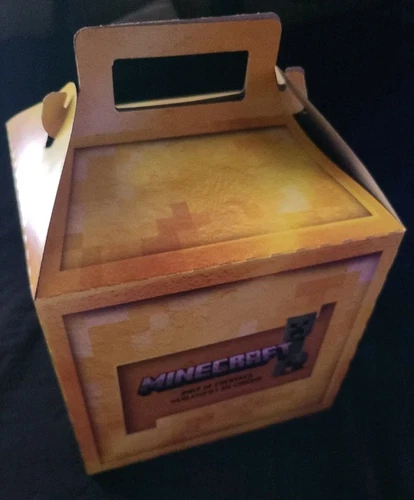 McDonald's Minecraft Movie Empty Box Adult Happy Meal 2025 - photo 2