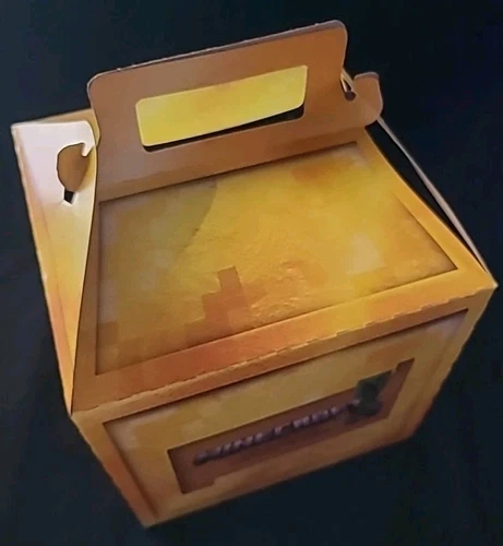 McDonald's Minecraft Movie Empty Box Adult Happy Meal 2025 - photo 3