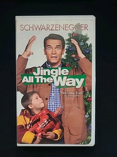 Jingle All The Way VHS (1997) PG Arnold Schwarzenegger Christmas