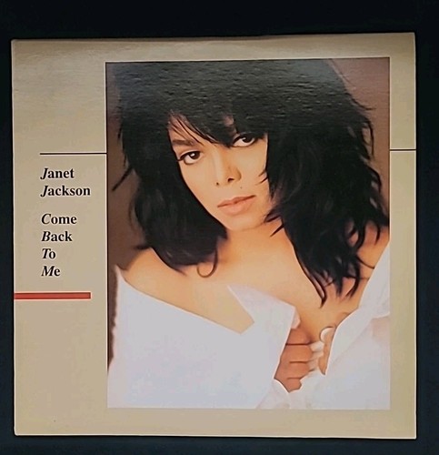 Janet Jackson Come Back To Me 1989 Vinyl LP Single Promo