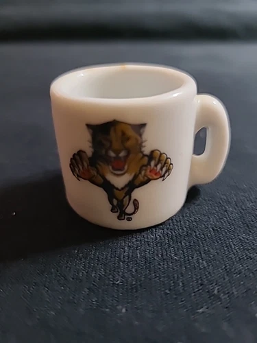 NHL MINIATURE MINI COFFEE CUP MUG -Florida Panthers- 1 1/2" - photo 2