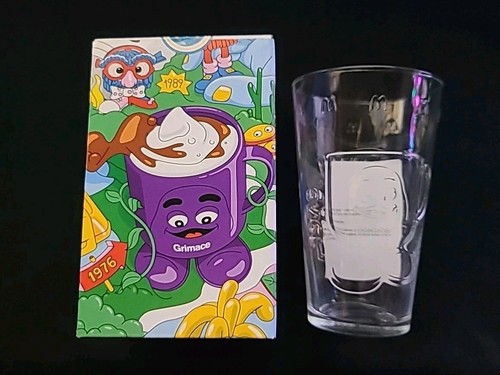 McDonald's 2024 Grimace Nanoblock Collector Glass (Canada)