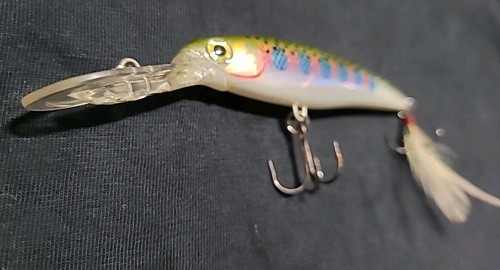 Rapala Original Floater 4.25" Trout Pattern Vtg Used - photo 3