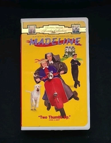 Madeline VHS - 1998 Columbia Tristar Family Collection - Tested