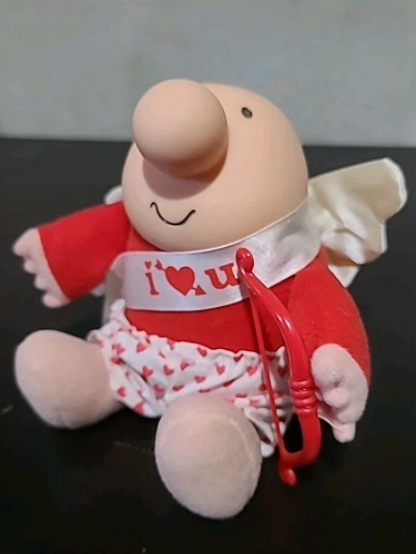 Vintage Ziggy "I Love You" Heart Cupid Plush - photo 3