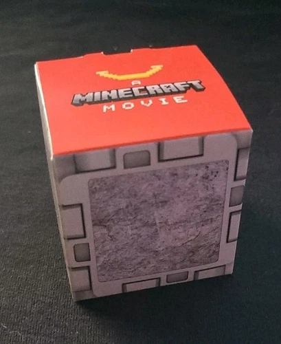 Minecraft McDonald's 2025 Stone Block & Gerrett Toy Grey - photo 2