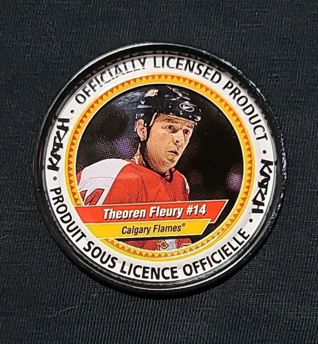 1998 Katch Round Metal Card Theoren Fleurry