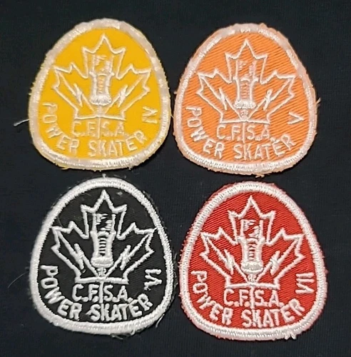 C.F.S.A Power Skater Awards Jacket Patches - photo 2