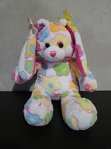 Build-A-Bear Blossom Bunny 16" Spring Floral Plush Toy
