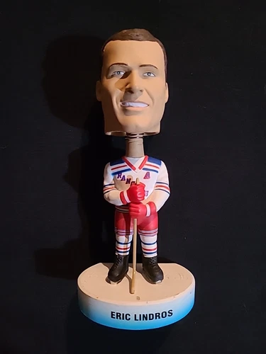 Eric Lindros N.Y. Rangers Bobblehead UD/ PlayMakers 2001/2002 NH