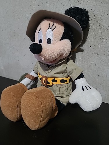 DISNEY PARK 11" SAFARI MINNIE MOUSE BEAN BAG PLUSH - photo 3