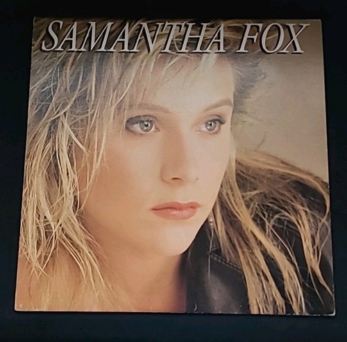 Samantha Fox Self Titled 1987 Vinyl LP Naughty Girls, I Surrende