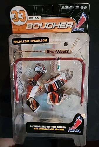 Brian Boucher McFarlane NHL Hockey Flyers Goalie Figure Series 2