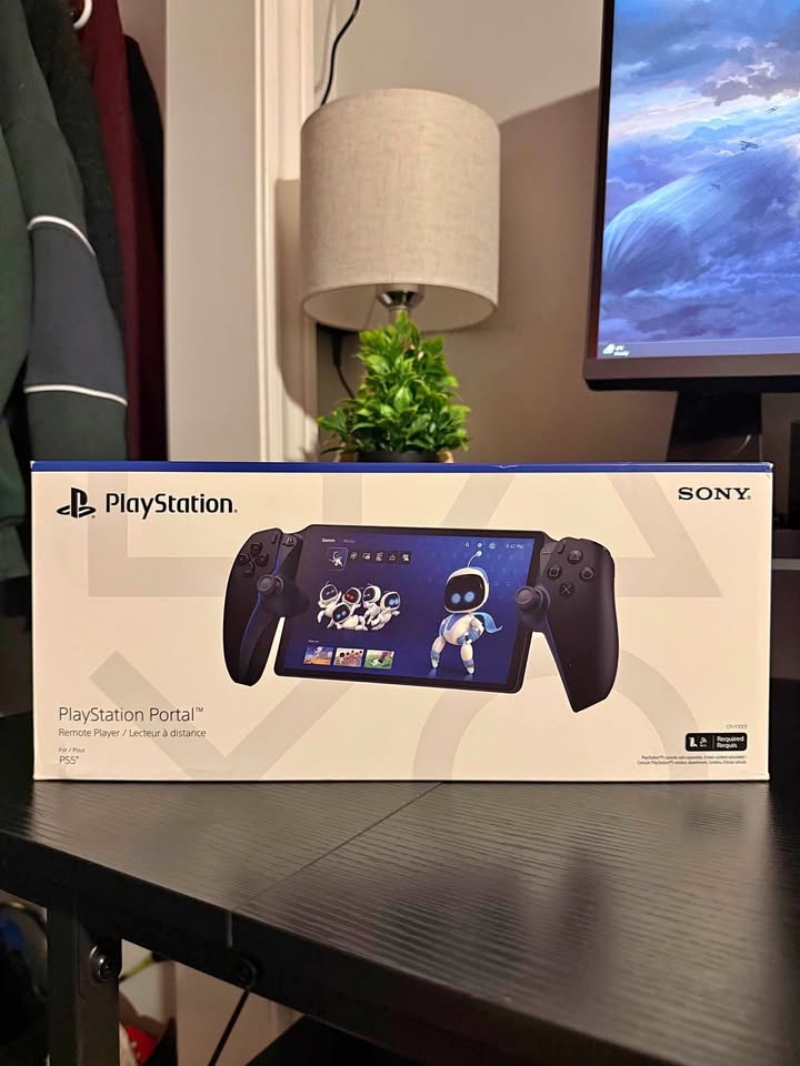 PlayStation Portal Remote Player – Midnight Black – Brand New &