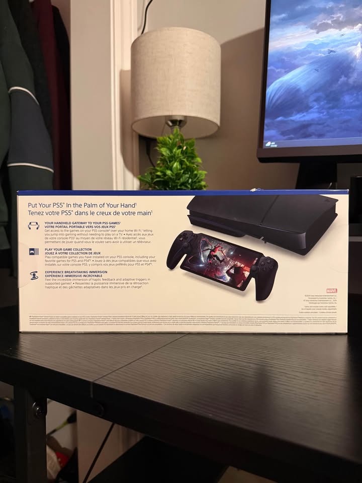 PlayStation Portal Remote Player – Midnight Black – Brand New & - photo 2