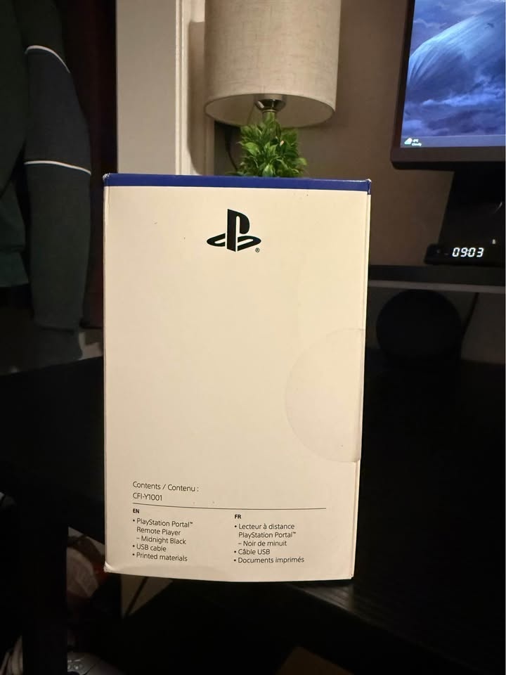 PlayStation Portal Remote Player – Midnight Black – Brand New & - photo 4