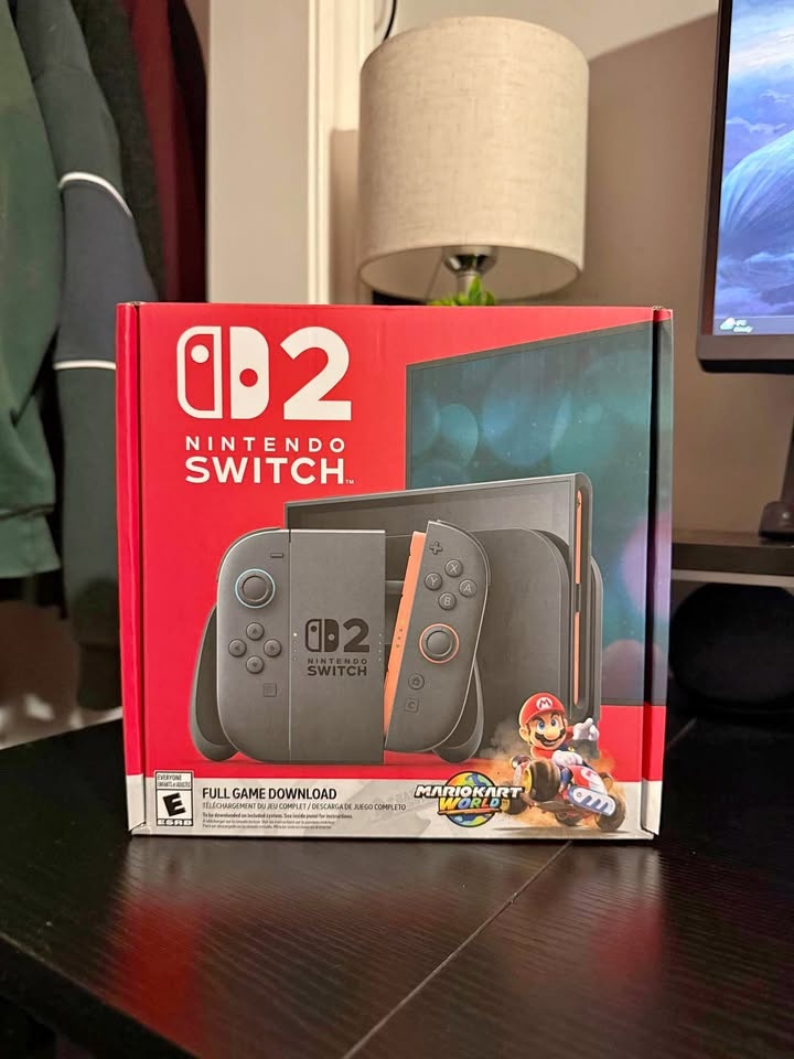 Nintendo Switch 2 – Mario Kart Bundle – Brand New / Sealed
