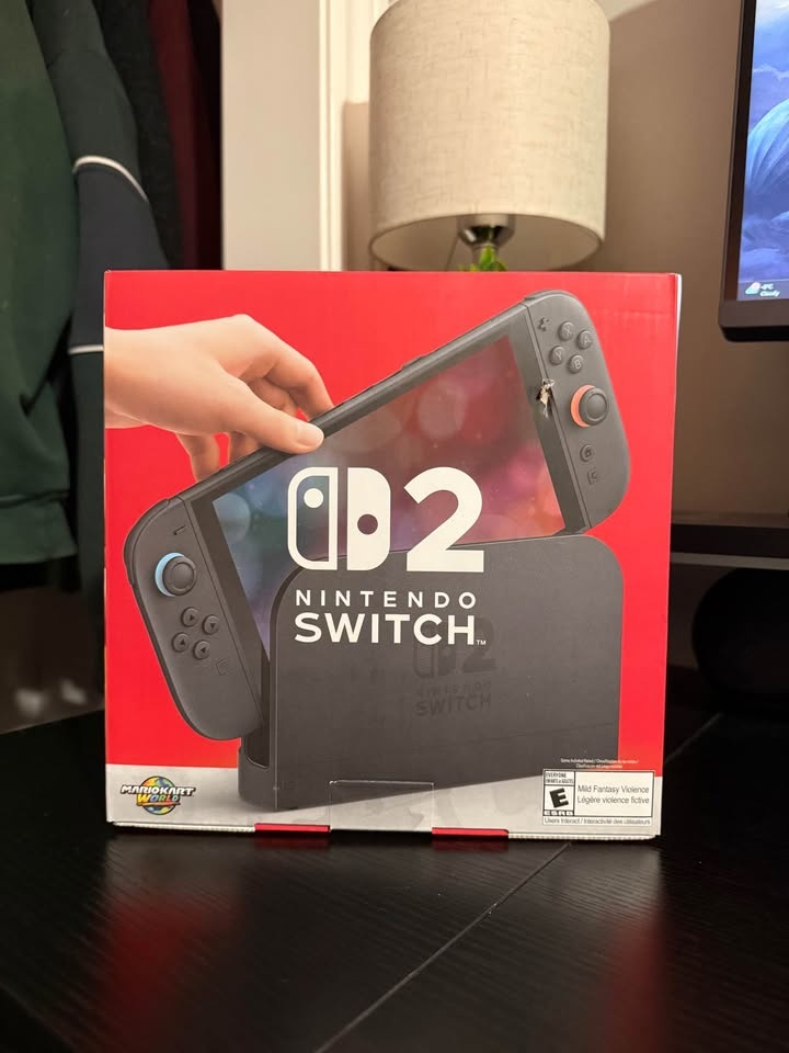 Nintendo Switch 2 – Mario Kart Bundle – Brand New / Sealed - photo 2