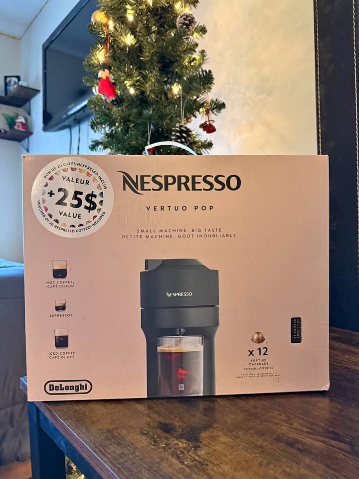 Nespresso Vertuo Pop Coffee Machine (Brand New)